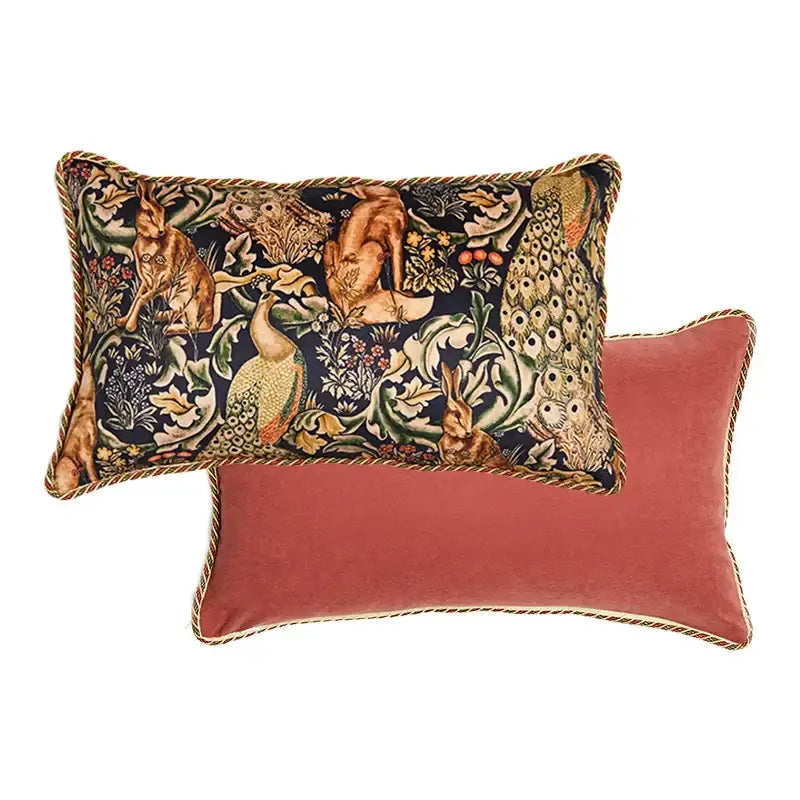 Luxe black & white greyhound decorative pillow cover living room accent