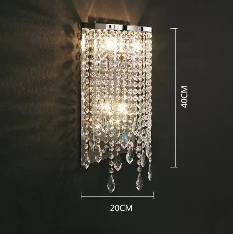 Luxury gold circular crystal chandelier dining room pendant light