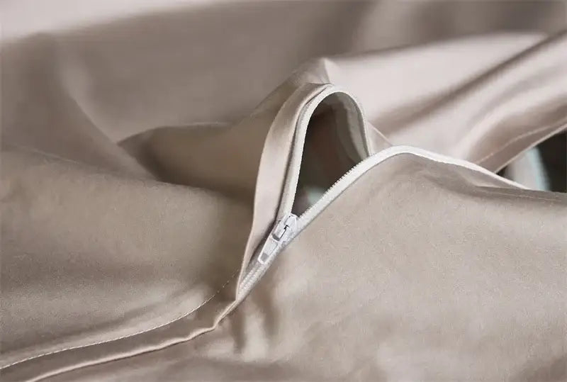 Luxury blue tropical flamingo duvet cover bedroom set with pillowcases