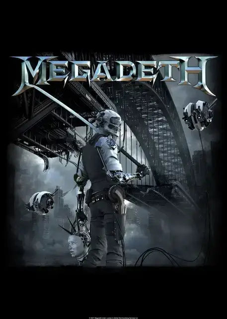 Megadeth rust in peace rock music wall art bedroom canvas poster