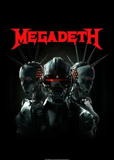 Megadeth rust in peace rock music wall art bedroom canvas poster