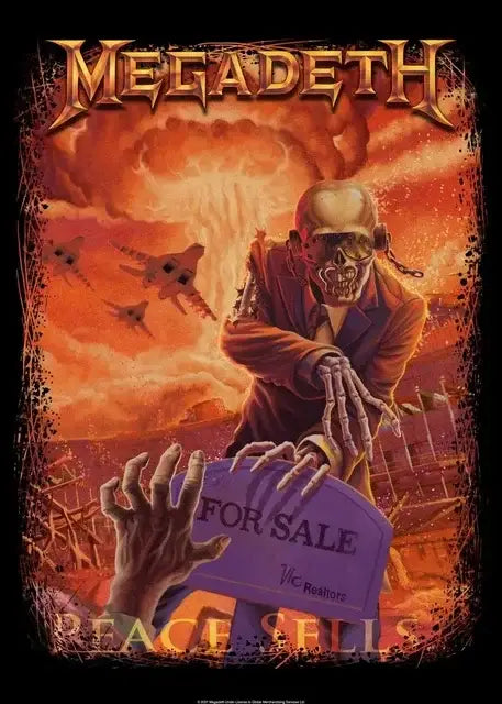 Megadeth rust in peace rock music wall art bedroom canvas poster