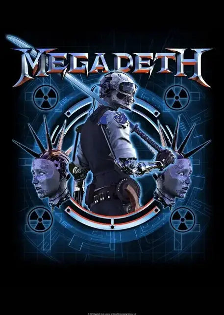 Megadeth rust in peace rock music wall art bedroom canvas poster
