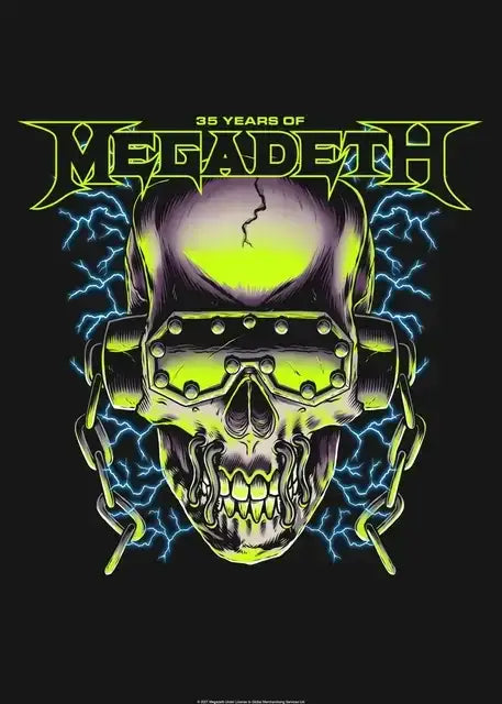 Megadeth rust in peace rock music wall art bedroom canvas poster