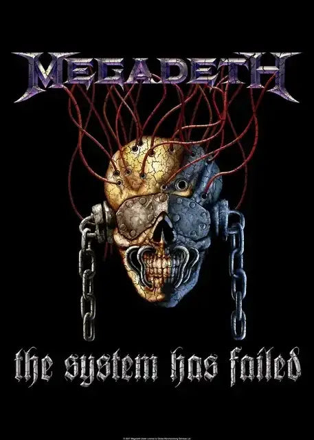 Megadeth rust in peace rock music wall art bedroom canvas poster