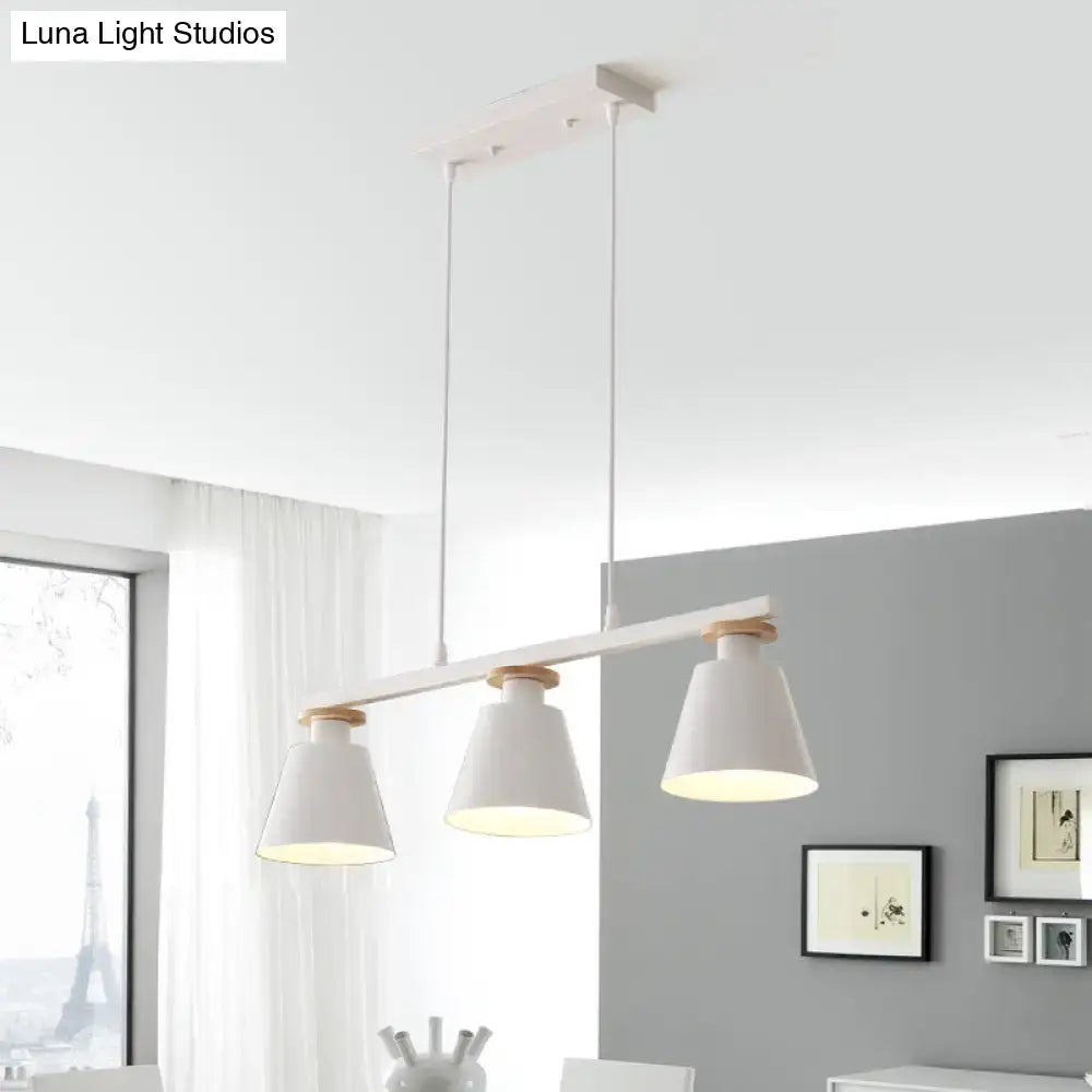 Pink trifle cup island pendant for dining room kitchen