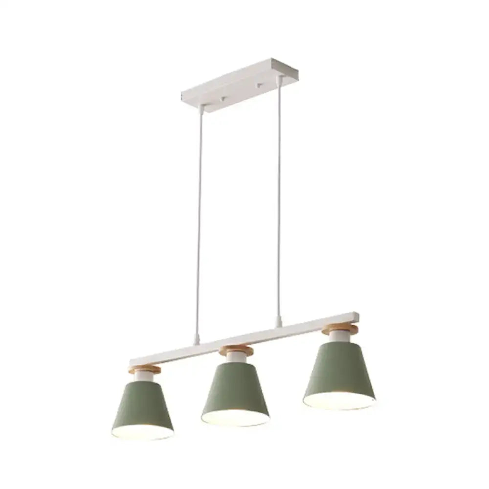 Pink trifle cup island pendant for dining room kitchen