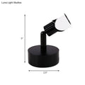 Contemporary style black & white led wall lamp – bedroom spotlight