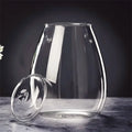 Mini glass green succulent moss terrarium living room decor
