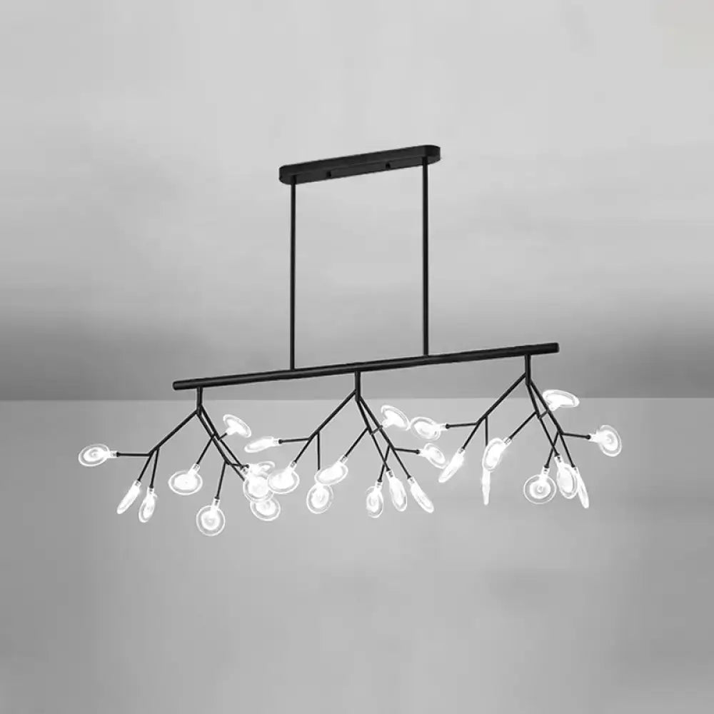 Minimalist black firefly glass lamp dining room 220v-240v chandelier