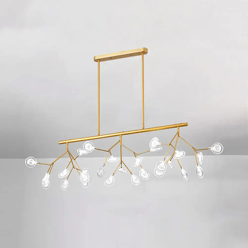 Minimalist black firefly glass lamp dining room 220v-240v chandelier