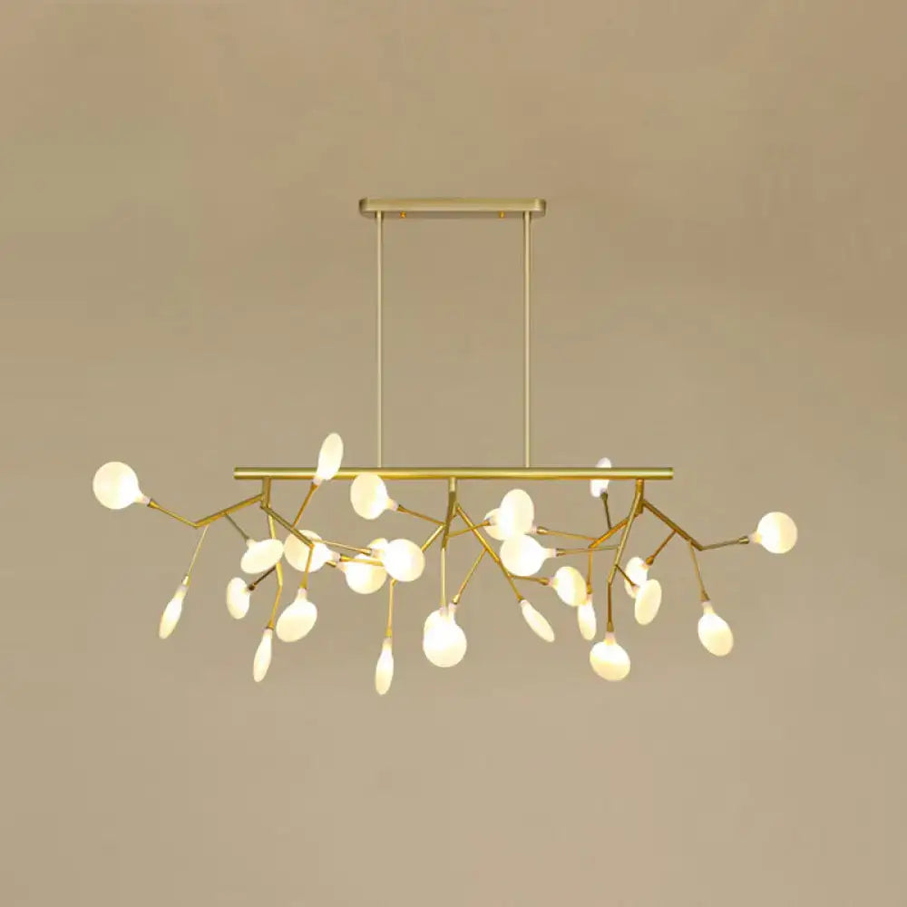 Minimalist black firefly glass lamp dining room 220v-240v chandelier