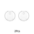 Modern hanging glass vase clear spherical wall planter living room