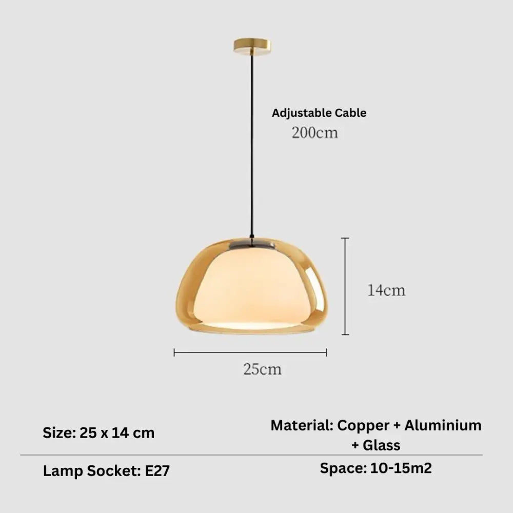 Modern jelly globe glass pendant light kitchen island lighting