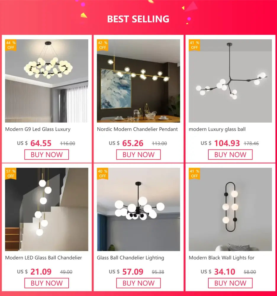 Modern gold & black led chandelier – living room minimalist light