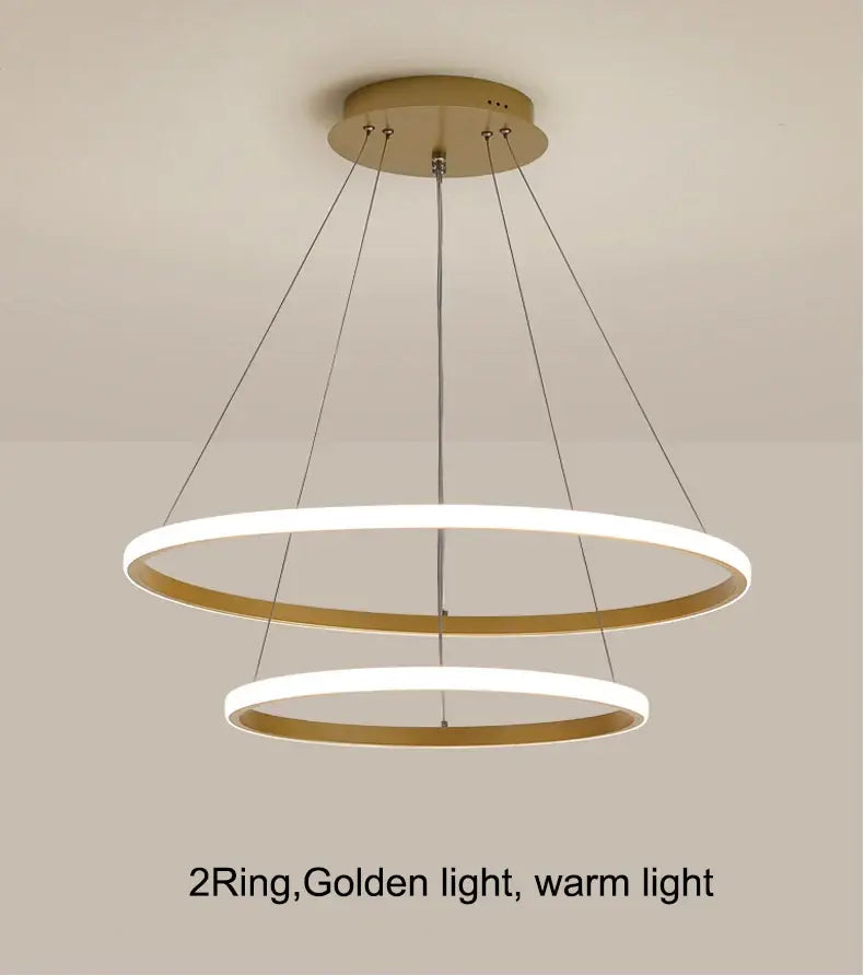Modern black spiral led pendant lamp warm white dining room