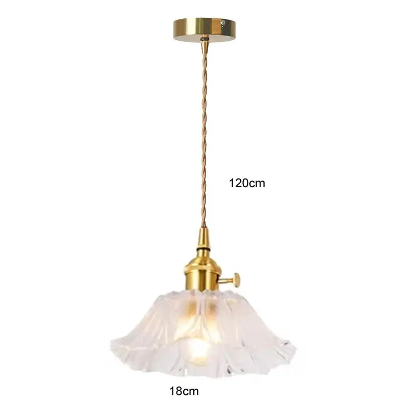 Modern green leaf glass e27 ceiling lights for bedroom interiors