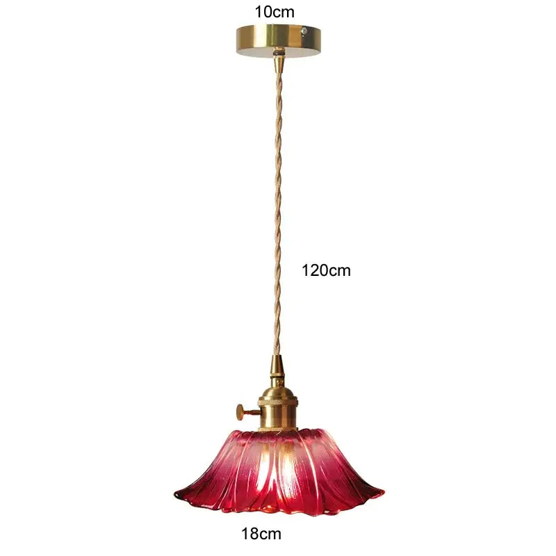 Modern green leaf glass e27 ceiling lights for bedroom interiors