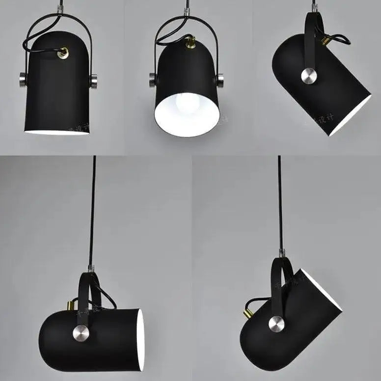 Modern nordic hanging lights – kitchen matte metallic pendant