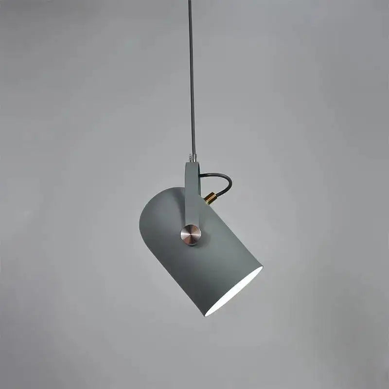 Modern nordic hanging lights – kitchen matte metallic pendant
