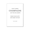 Modern pink aesthetic coco chanel wall art bedroom print