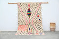 Handmade traditional azilal colorful rug living room decor