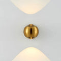 Modern moroccan black & brass led wall lamp for bedroom