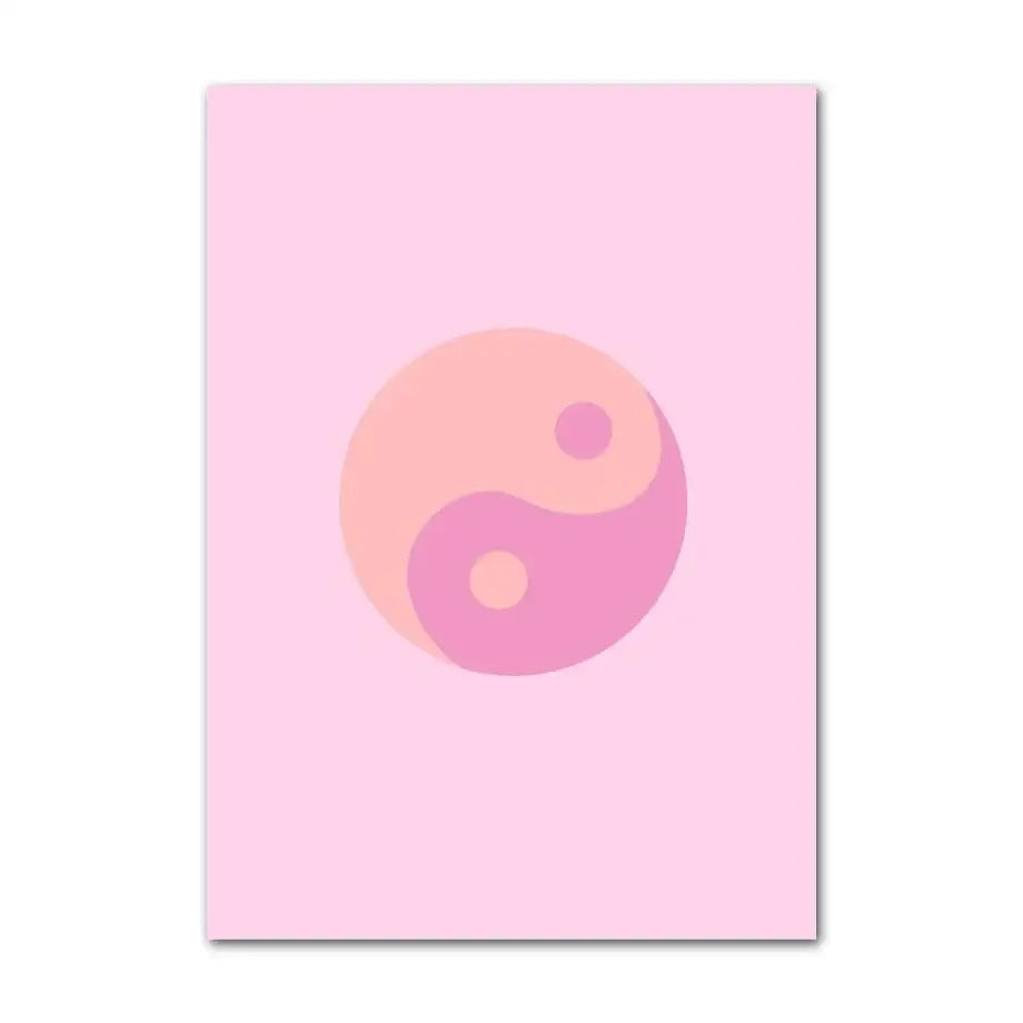Pastel blue abstract flower wall art for living room
