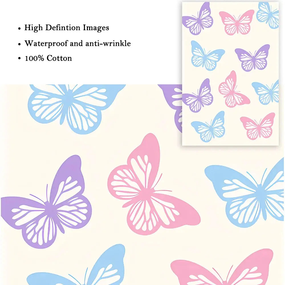 Pastel smiley flower canvas wall art bedroom floral decor