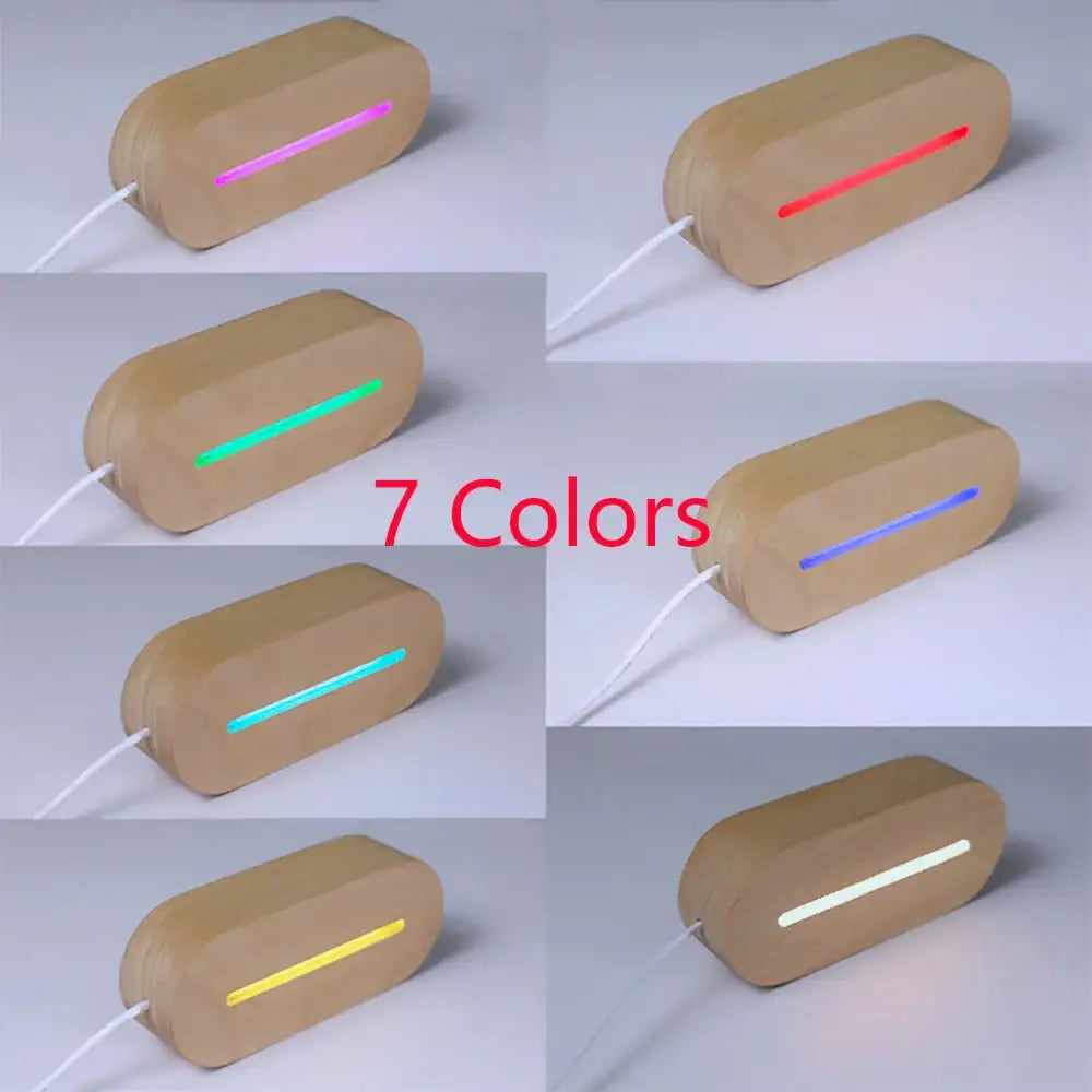 Custom photo acrylic lamp bedroom night light gift