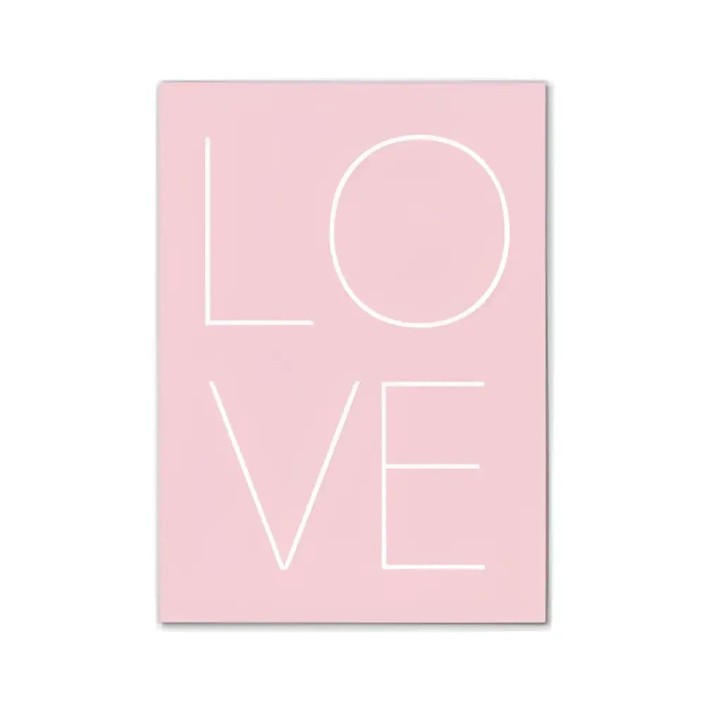 Modern pink aesthetic wall art laughing print bedroom decor