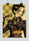 Retro anime nana kraft poster bedroom wall decor