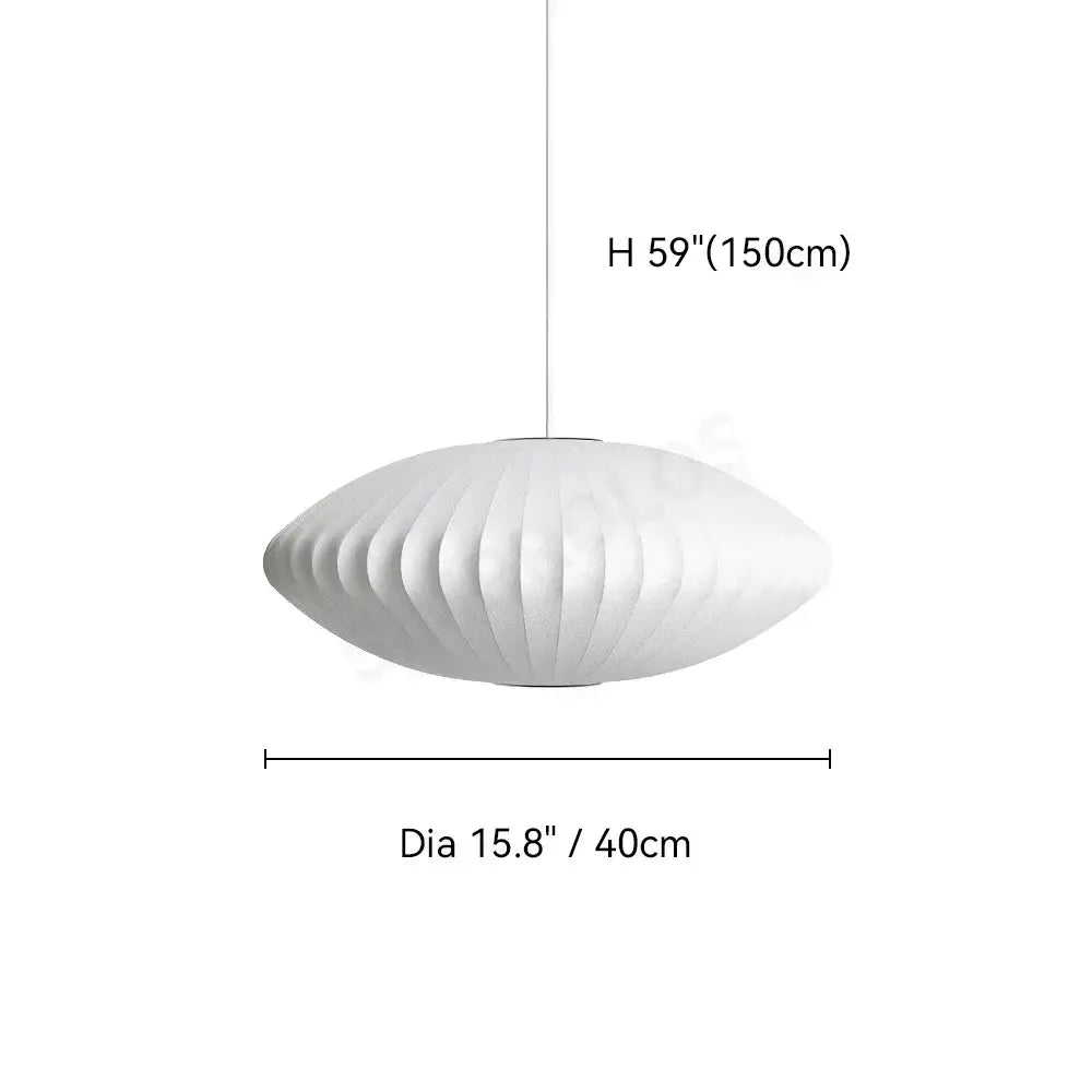 Modern ribbed white led pendant lamp – dining room geometric light