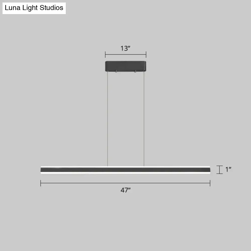 Modern copper triangle led hanging lamp kitchen island light
