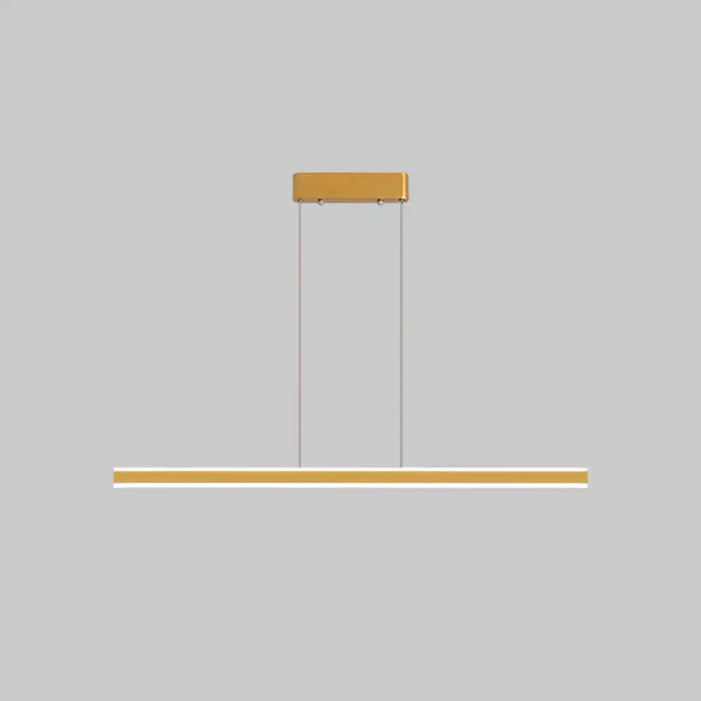 Modern copper triangle led hanging lamp kitchen island light