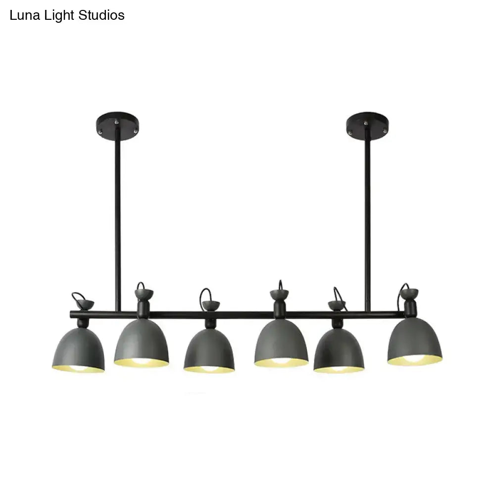 Modern mint green 4-light pendant – dining room 110v-120v light