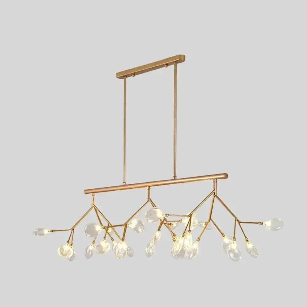 Modern black 27 light branching globe chandelier dining room fixture