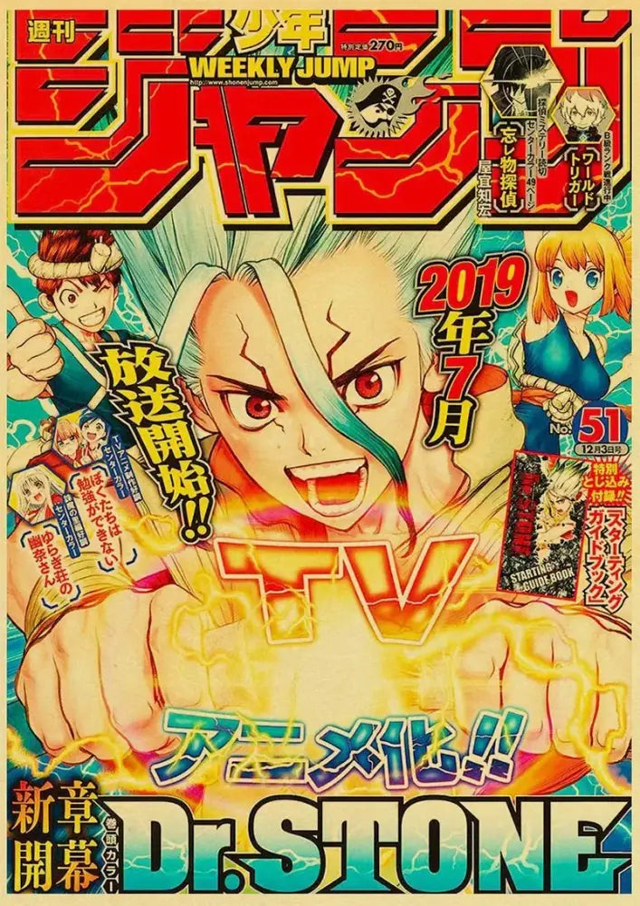 Vintage shonen jump manga art prints bedroom jojo’s bizarre adventure