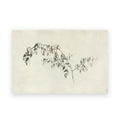 Vintage farmhouse landscape canvas wall art bedroom ink sketch branch