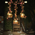 Vintage black flower island ceiling light kitchen e26 e27 chandelier