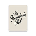 Vintage pink cartoon print homebody club canvas bedroom wall art