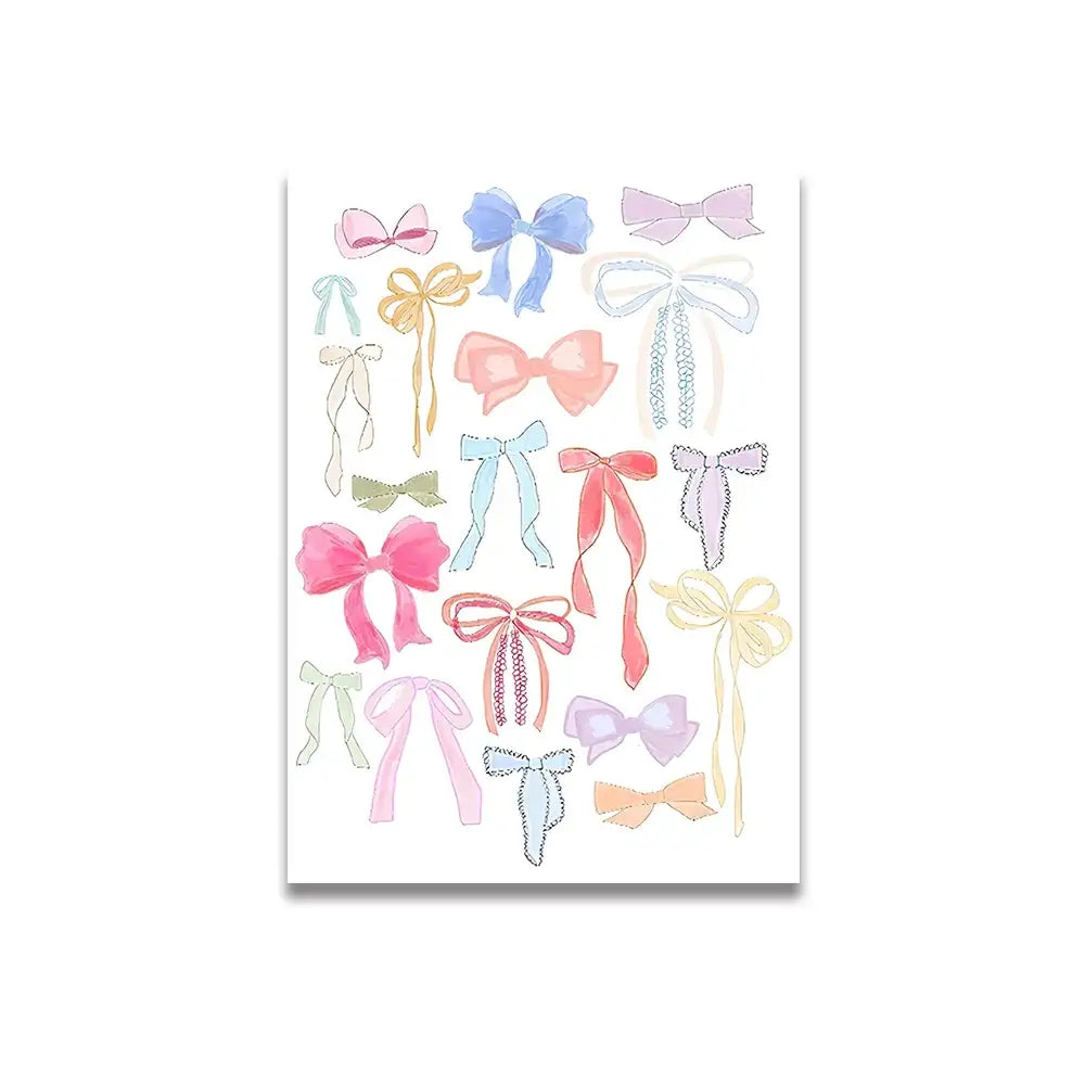 Minimalist beige nice butt cartoon print canvas bathroom wall art