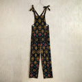 Munsieur Designer Women's Jumpsuit with Gold Print