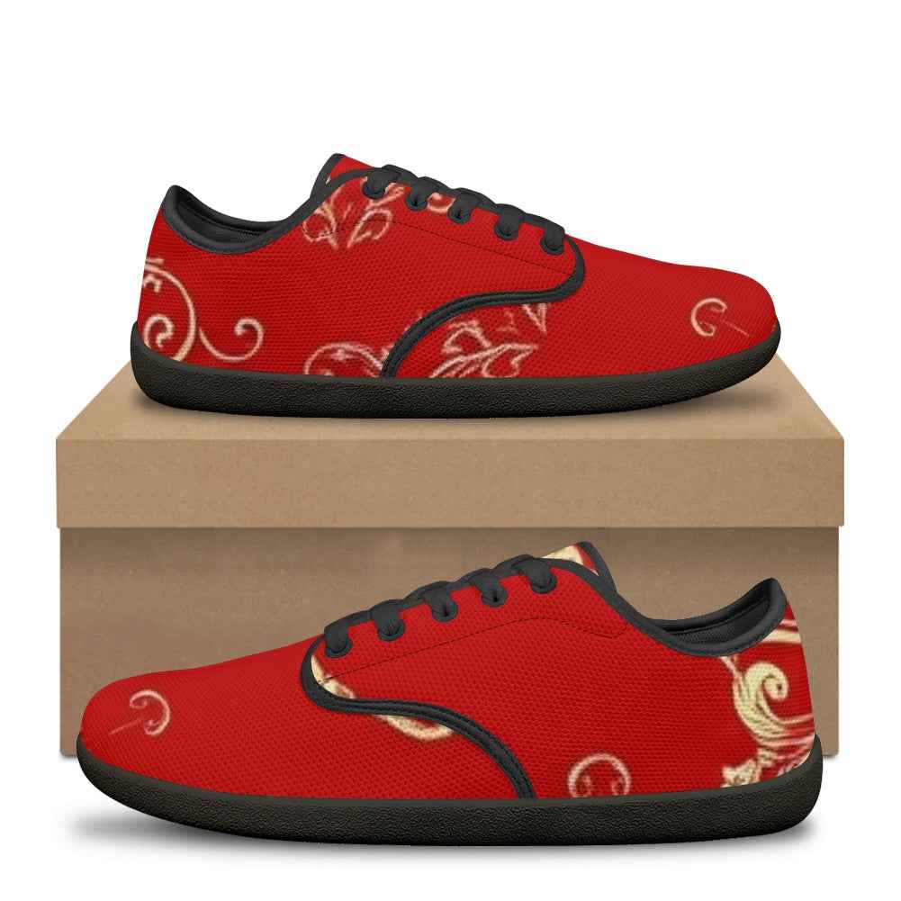 MUNSIEUR Lace-up Barefoot Sneakers