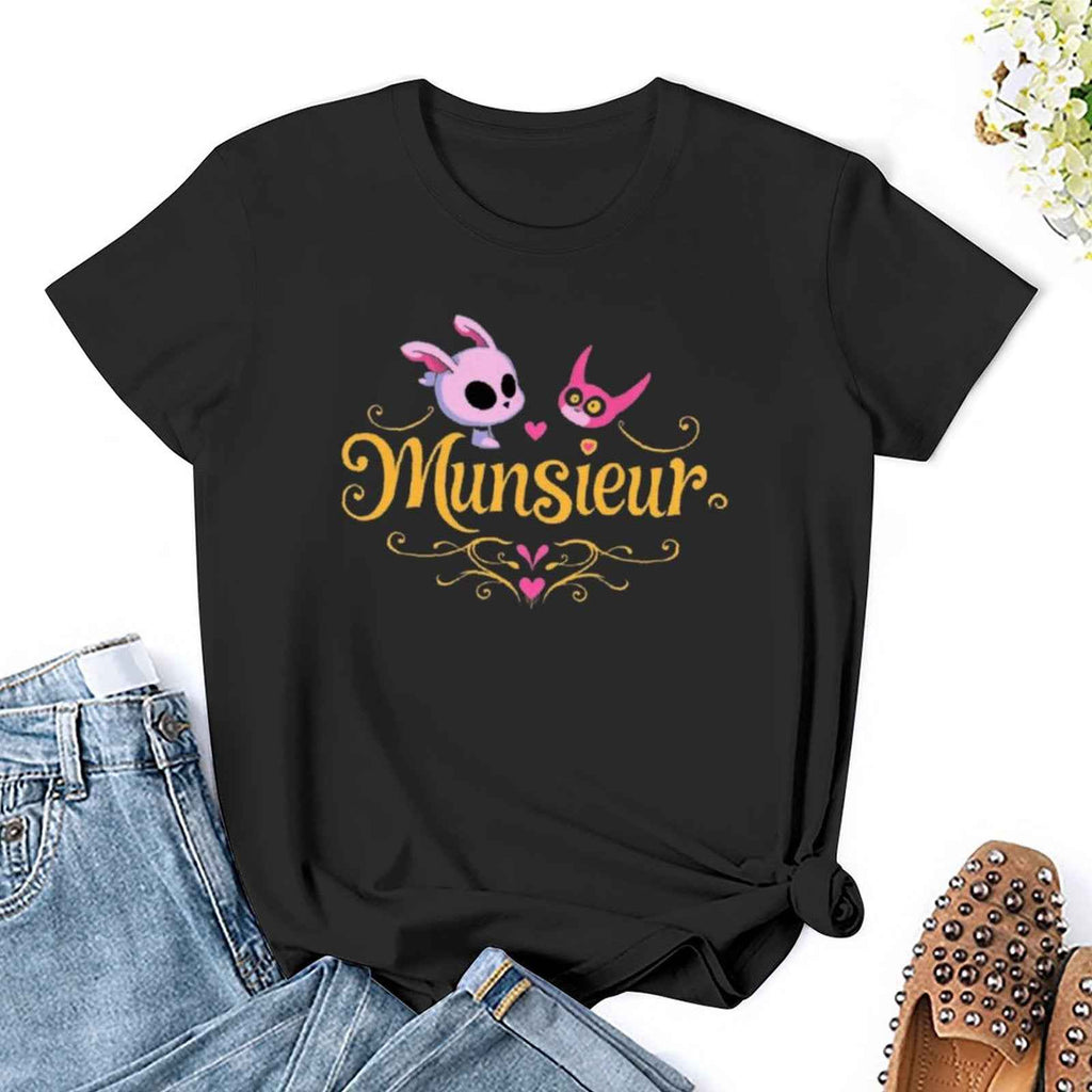 Munsieur T-Shirt for Women: Versatile, Timeless, and Ultra-Soft for Her