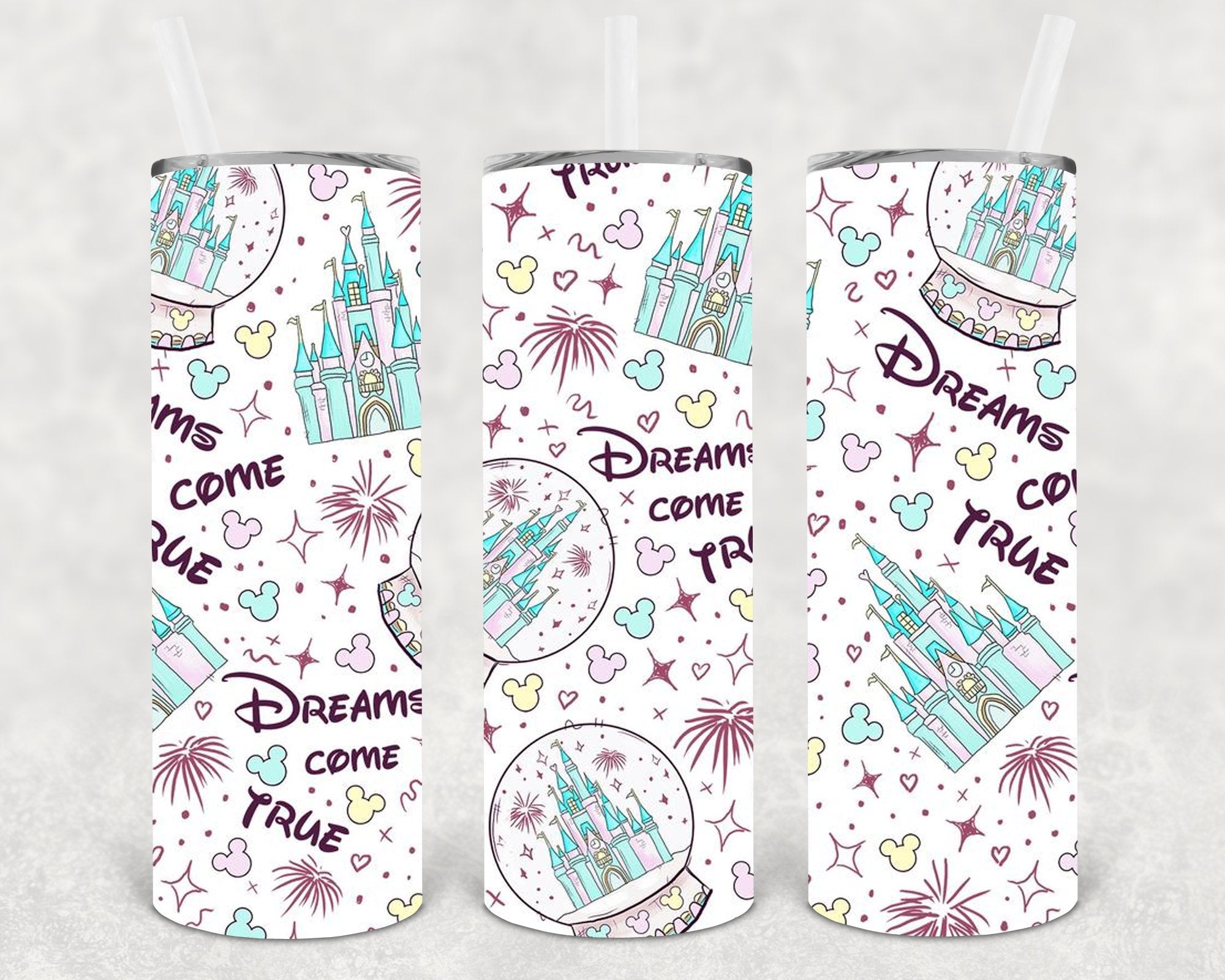 Dreams Come True 20 oz Skinny Tumbler