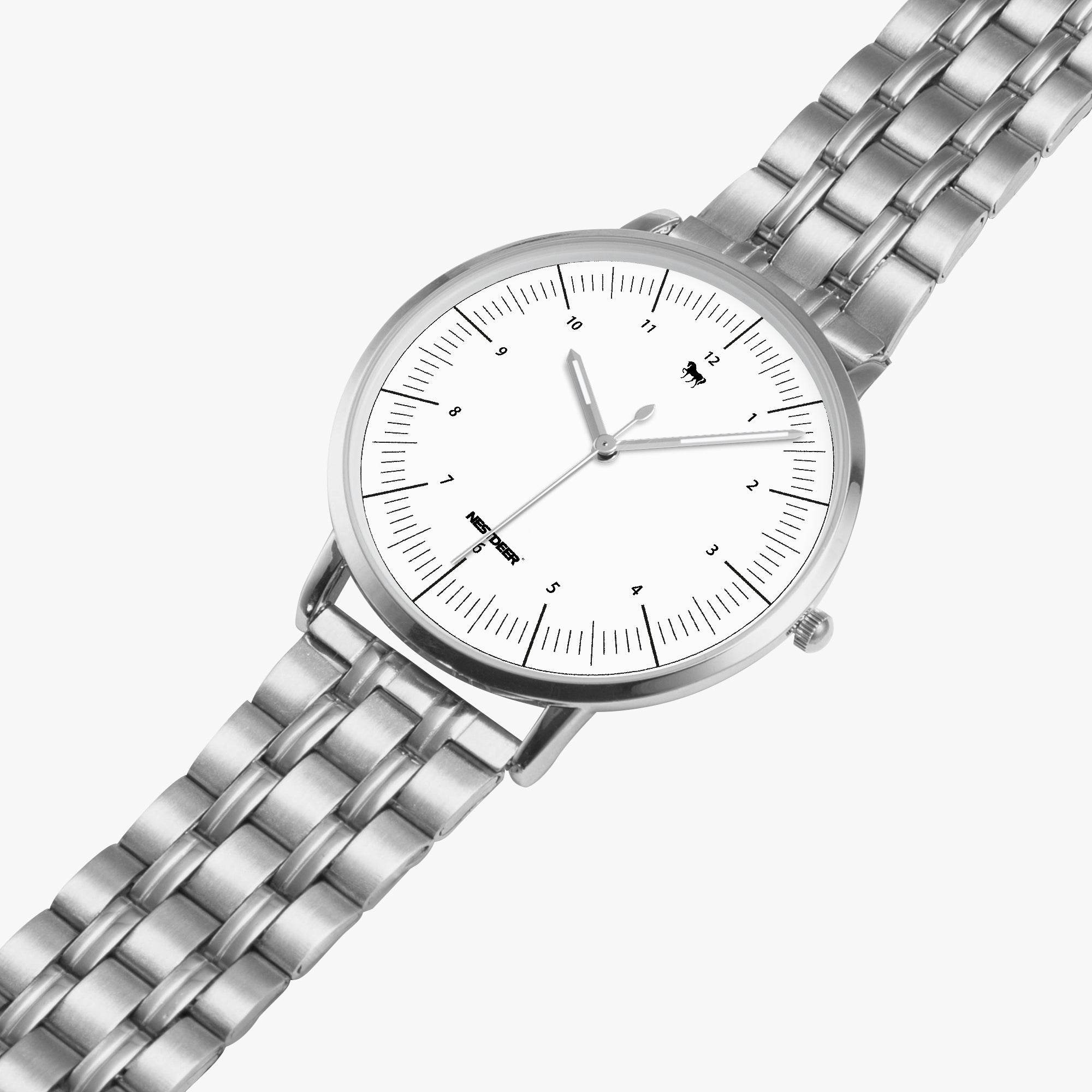 273. Instafamous Steel Strap Quartz watch
