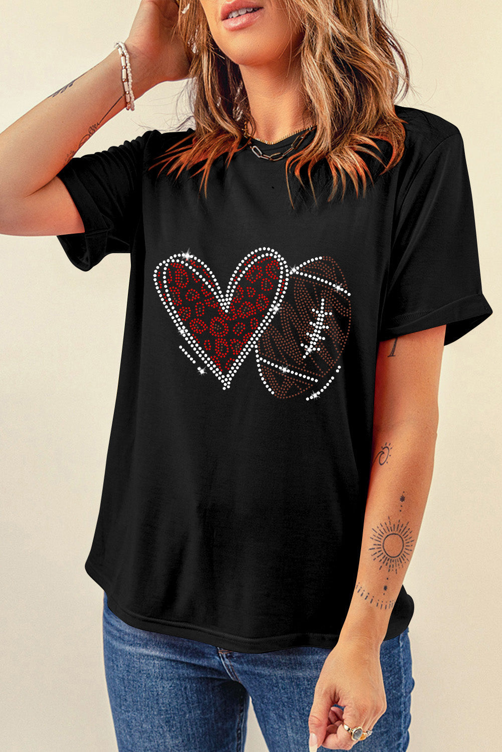 Women's Rhinestone T-Shirt