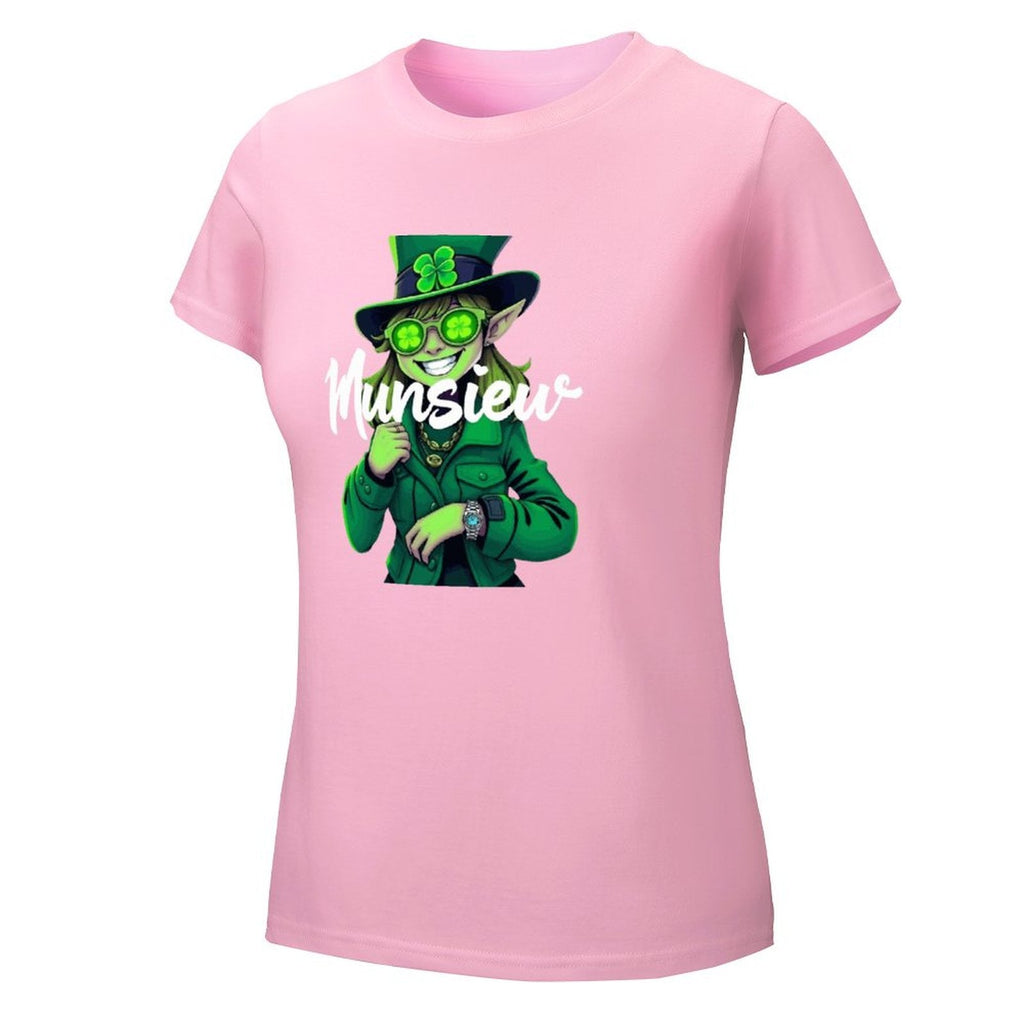 St. Patrick's Day Collection Leprechaun Mafia "Kiku" Women's T-shirt