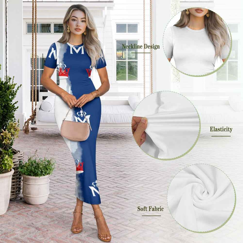 MUNSIEUR Women's Fresh Style Long Sleeve Dress - Elegant Gothic Streetwear